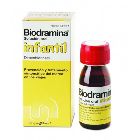 Biodramina Infantil 4 Mg-ml Solución Oral 60 Ml