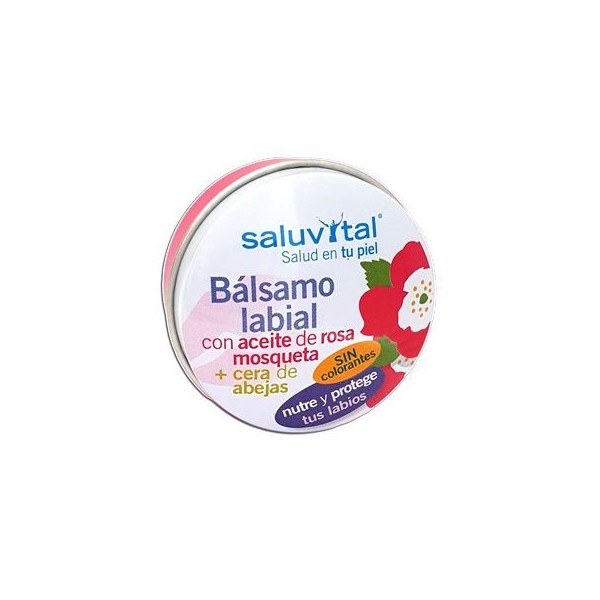 Saluvital Bálsamo Labial Aceite Rosa Mosqueta 15 gr