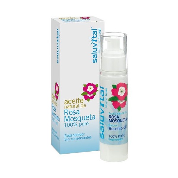 Saluvital Aceite Rosa Mosqueta 100% Puro Airless 50 ml