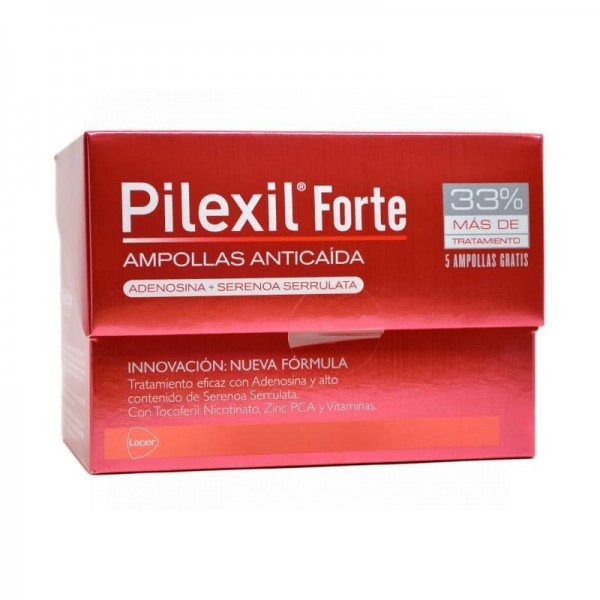Pilexil Forte Pack 15 + 5 Ampollas
