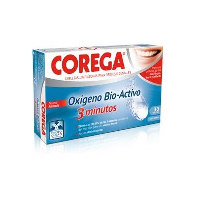 Corega Oxigeno Biactivo 30tabl