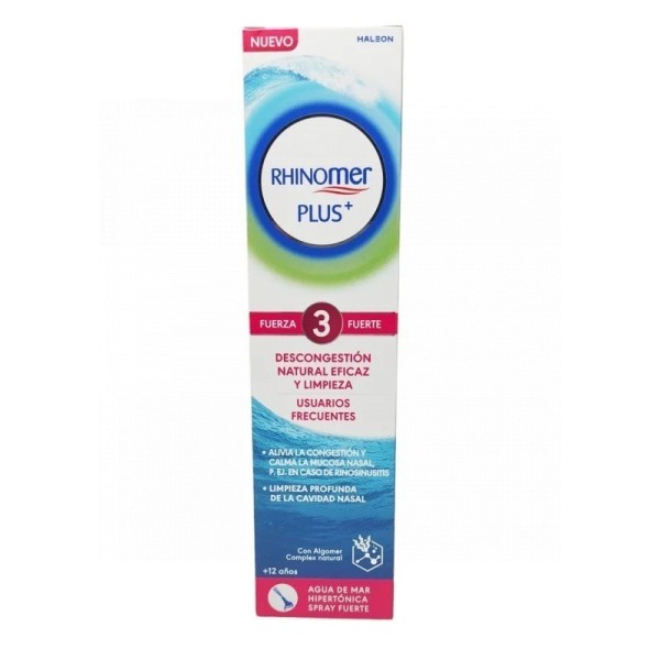 Rhinomer Plus Usuarios Frecuentes Fuerza 3 Fuerte 1 Spray 125 ml