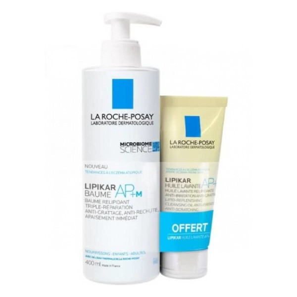 La Roche Posay Lipikar Baume Ap+ M 400ml + Aceite 100ml