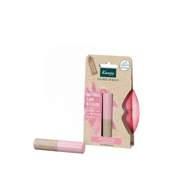 Kneipp Bálsamo Labial Color Natural Rosé 3,5g
